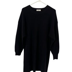 Aritzia Bavarian Black Sweater Dress
